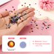 thumbnail image 2 of Uxcell 2880 Piezas de Rhinestone Hotfix Flatback de 2mm, Gemas Cristal Redondas de Resina para Manualidades, Ropa, Decoración DIY, Arte de Uñas, (SS6, Marrón), 2 of 7
