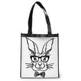 thumbnail image 3 of CafePress - Cute Hipster Easter Bunny - 12"x 13", 100% Recycled, Reusable Grocery Bag, 3 of 3
