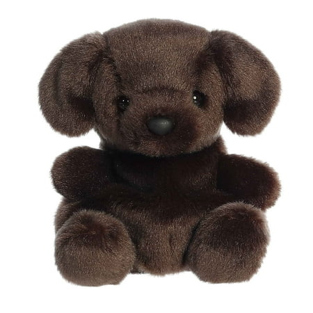 Aurora - Mini Brown Palm Pals - 5 Sienna Chocolate Lab - Adorable Stuffed Animal