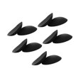 thumbnail image 1 of kurtrusly 5Pairs Womens Bra Inserts Pads Soft Swimsuit Padding Inserts Breast Cups Black, 1 of 7