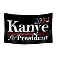 thumbnail image 1 of Tapiz K-anyes 2024 para presidente en microtela 150x90 cm, 1 of 3