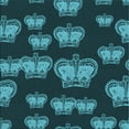 thumbnail image 1 of Ahgly Company Tapis de Zone Carré Lavable en Machine, Turquoise Foncé Vert, 5 Pieds Carré, 1 of 7