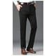 thumbnail image 5 of Pantalones largos para hombre, lisos, informales, de negocios, con bolsillos, para exteriores, con botones y cremallera, de poliéster., 5 of 8