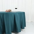thumbnail image 6 of BalsaCircle 108" Round Polyester Tablecloth Wedding Table Linens Peacock Teal, 6 of 8