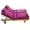 Burgundy, variant on Anderson Teak Bel-Air Double Back Lounger 2-Pieces Set