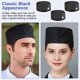 thumbnail image 3 of 3 gorros de chef, gorro de cocina ajustable, gorro profesional de catering, gorro de servicio de alimentos, gorro de malla transpirable de chef con parte superior plana, gorro unisex para cocina, res, 3 of 5
