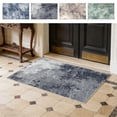 thumbnail image 1 of Alfombra De Poliéster Alfombra de baño azul de pelo corto, antideslizante, absorbente, resistente a la decoloración, lavable a máquina, para decoración del suelo (1 pieza). Rkxzt, 1 of 9