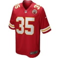 thumbnail image 2 of Men's Nike Christian Okoye Red Kansas City Chiefs Game Retired Player Jersey, 2 of 4