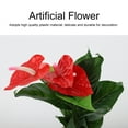 thumbnail image 7 of Kritne Artificial Flower Bouquet,Plastic Artificial Plant  Red Anthurium Flowers Bouquet Wedding Home Garden Decor, Artificial Flower, 7 of 7