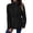Black, variant on Waterproof Hiking Jacket for Women, Hooded Full Zip Outdoor Rain Coat, Lightweight Windproof Outerwear, 1 Piece, S-XXL, Plus Size Friendly