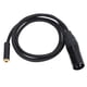 thumbnail image 2 of Cable XLR Macho A Hembra De 3,5 Mm Cable Profesional Hembra De 3,5 Mm A XLR Macho Para Reproductores MP3 Amplificadores Mezcladores 1 M/3,3 Pies, 2 of 7