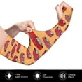 thumbnail image 2 of Balery Red Cars Mangas Refrescantes para Brazos para Hombre y Mujer – Transpirables y Absorbentes de Humedad para Mujeres, Hombres y Niños, 2 of 7