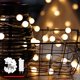 thumbnail image 1 of Guirnalda luminosa, Bola, blanco cálido, 100LED(10m) Decoración para interior y exterior, Transformatore a bassa tensione 220V, 1 of 5