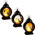 thumbnail image 2 of ​Halloween LED Flickering Candle Decor Battery Operated Flameless Wind Lamp Tabletop Ornament For Halloween Indoor Decor, 2 of 7
