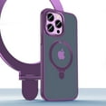 thumbnail image 1 of TECH CIRCLE Case for iPhone 14 Pro Max (2022) (6.7-Inch) - Kickstand Case Compatible with MagSafe, Purple, 1 of 7