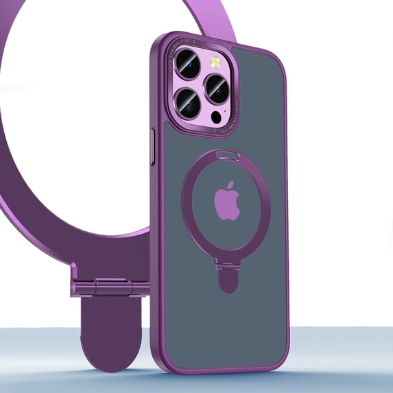 TECH CIRCLE Case for iPhone 14 Pro Max (2022) (6.7-Inch) - Kickstand Case Compatible with MagSafe, Purple