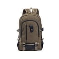thumbnail image 3 of Backpack Backpack Outdoor Backpack Fashion Backpack Large Capacity Backpack Student Backpack Holiday Gifts Brown, 3 of 6