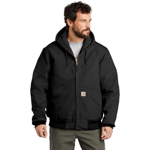 Carhartt Men's QuiltedFlannelLined Duck Active Jac - CTSJ140