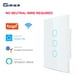 thumbnail image 2 of Interruptor táctil Wifi inteligente No requiere cable neutro Smart Home 1/2/3 Gang interruptor de luz 220V compatible con Alexa Tuya App 433RF remoto Tan Jianjun  unisex, 2 of 2
