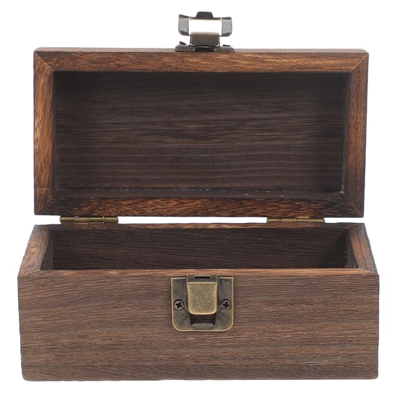 WORGEOUS Jewelry Organizer Wood Case Bins Classic Storage Basket Miss