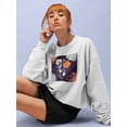 thumbnail image 2 of Artshine Libra, I Balance Sweatshirt Women -Arvee Gibson Designs, Female Large, 2 of 4