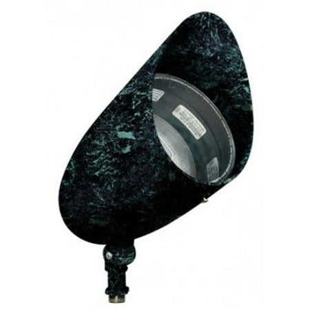 

18W & 120-277V LED Flood PAR38 Hooded Lensed Spot Light - Verde Green