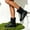 Black, variant on Women Mid Calf Short Rain Boots Waterproof Non Slip Soft Sole Rubber Rain Shoes Multi-Color Outdoor Gardening Fishing Kitchen Work Water Boots Gray 10.5(45)