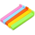 thumbnail image 1 of 5pcs Solide Alimentaire Scellé Clips Clips d'Étanchéité en Plastique Collation Alimentaire Clips Sac Aide Couleur Aléatoire, 1 of 9