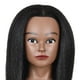 thumbnail image 4 of Cabeza de maniquí de cabello Sunnimix 14 pulgadas negro, 4 of 8