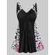 thumbnail image 1 of Tallas grandes Dalmatian Dot Flower Boilin Tankini Traje de baño Rosegal  Vestidos casuales de talla grande, 1 of 5