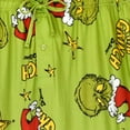 thumbnail image 2 of Men's The Grinch Christmas Classic Logo Cartoon Faces Lounge Pants, 2 of 5