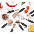 thumbnail image 2 of 7pcs Elegant Kitchen Utensil Set Modern Brass Plated Black Stainless Steel Kitchen Utensils, 2 of 5