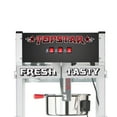 TopStar Black Commercial Quality Popcorn Machine with Cart, 12oz by