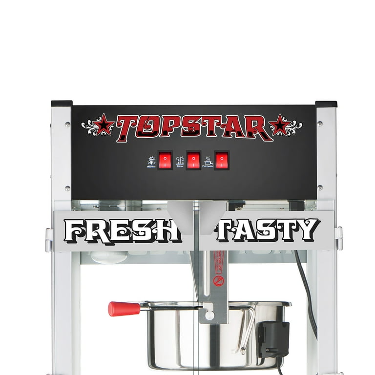 Free Shipping! TopStar Black Commercial Quality Popcorn Free Shipping! TopStar Black Commercial Quality Popcorn