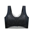 thumbnail image 5 of Sngxgn Womens Longline Sports Bra - Workout Crop Tank Tops Padded Yoga Bra(Black,L), 5 of 5
