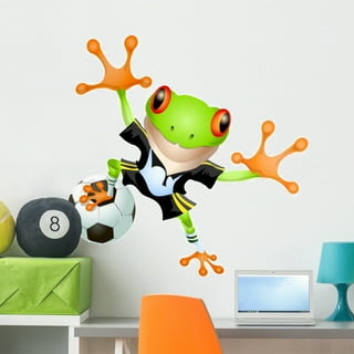 Crazy Frog Wall Decal by Wallmonkeys Peel and Stick Graphic (24 in H x 16  in W) WM81989 