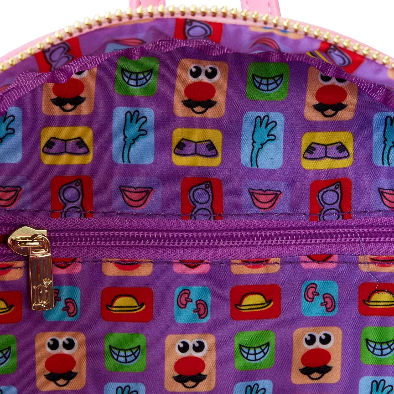 Loungefly Hasbro Mr. and Mrs. Potato Head All Over Print Mini Backpack