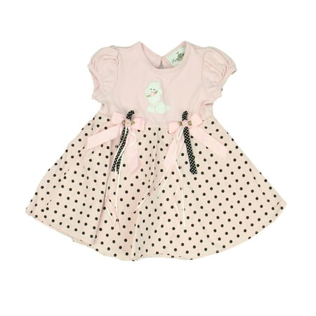 

Pre-owned Rare Editions Girls Pink | Black Dress size: 24 Months