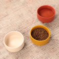 thumbnail image 5 of Waggo Uplift Cuenco de cerámica para perros de razas pequeñas, medianas y grandes, pesado y duradero, plato de comida y agua para mascotas, apto para lavavajillas, comedero elevado moderno (gris vinta, 5 of 5