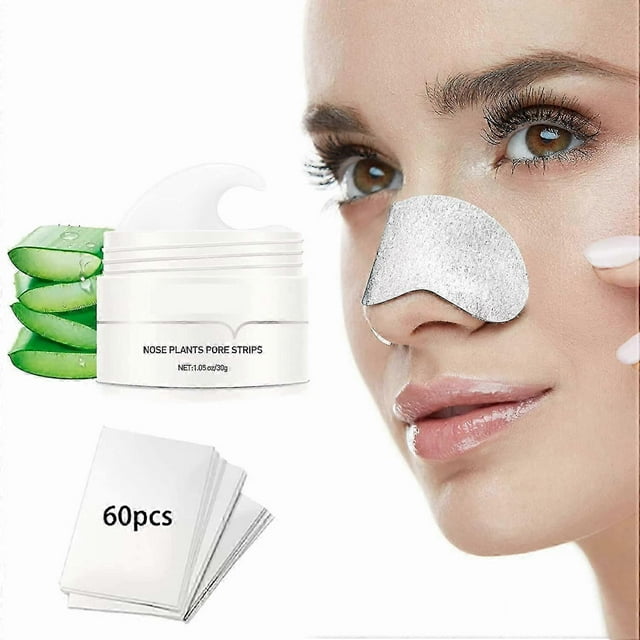 Blackhead Remover Nose Strips Face Mask, Blackhead Removal Pore Strips, Deep Cleansing Nose Pore Strips For All Skin Types