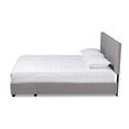 thumbnail image 4 of Baxton Studio Netti Light Grey Fabric Upholstered 2-Drawer King Size Platform Storage Bed, 4 of 7