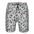 thumbnail image 3 of Salouo Mallard Ducks Wild Birds1 Pattern Swim Trunks for Men,Men's Hawaiian Bathing Suit Swimsuits Quick Dry Swimming Board Shorts Beach Shorts with Pockets-X-Large, 3 of 6