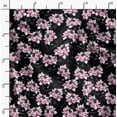 thumbnail image 2 of Soimoi Blue polyester Crepe Fabric Marigold Floral Print Fabric by Yard 52 Inch Wide, 2 of 6