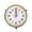 Arabian gold Style1, variant on Tibvox (65mm) 2.56Inch Mini Quartzs Clock Insert with Arabic/Roman Numerals Replacement Round Quartzs Movement Miniature Clock