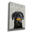 thumbnail image 2 of Epic Graffiti 'Black Labrador With Bone on Nose' by Fab Funky, Canvas Wall Art, 40"x54", 2 of 3