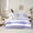 Purple White, variant on Homewish Painting Graffiti 7-Piece Twin Bedding Sets,Minimalist Stripes Lines Bedding Comforter Set,Pink White Sheet Sets For Girl Boys,Super Cozy Room Decor Reversible