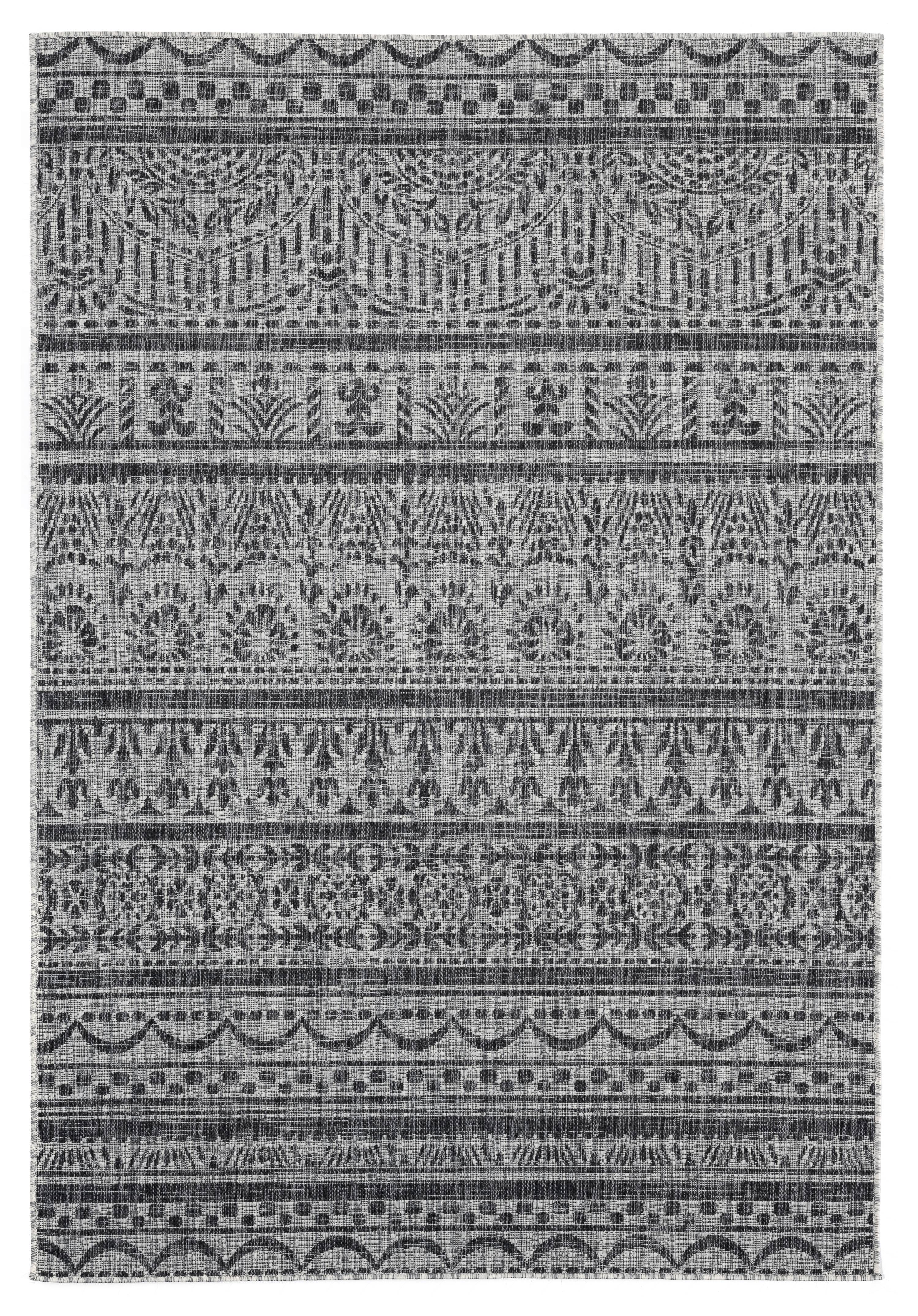 United Weavers Mali Keown Transitional Geometric Area Rug, Black, 7'10" x 10'6"