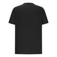 thumbnail image 5 of VSSSJ Crewneck T-Shirts for Men Short Sleeve Casual Muscle Fit Waffle Texture Shirt Summer Basic Solid Color Athletic Gym Fitness Tee Tops Dark Gray XXXL, 5 of 6