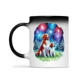thumbnail image 2 of Happy New Year Brittany Spaniel Family Cheer Winter Midnight Firework Heat Color Changing Mug Brittany Dog Lover Gifts Idea Magic Coffee Mug - 02025, 2 of 4