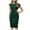 Green, variant on IROINNID Wedding Guest Dresses for Women Homecoming Party Summer Round Neck Solid Color Strapless Party Short Maxi Dress Trendy Formal Dress,Burgundy